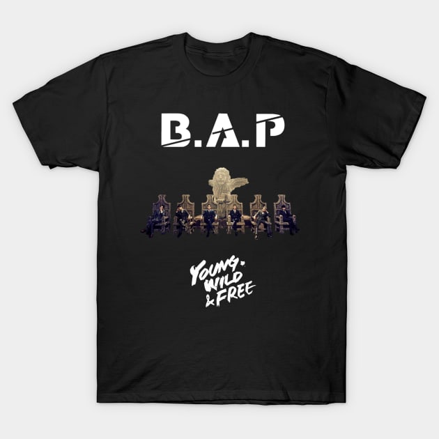 B.A.P Young Wild & Free T-Shirt by byzeloswife